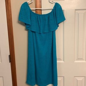 Teal women’s dress
